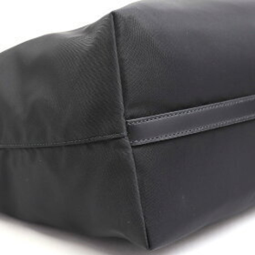 Prada Tessuto Logo Bag Tote Black Metal QXO - Picture 7 of 7